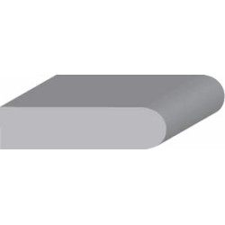 Välj:  -  Kantprofil Rak fasad kantprofil  -  Ange synliga kanters längd i mm 