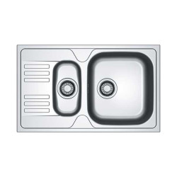 Franke Euroform EFX 651-78 rev,manuell,kranhål,v-lås Franke