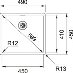 Box BXX 210-45 Franke