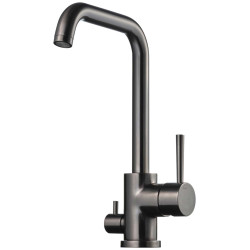 Tapwell Köksblandare EVO984 Brushed Black Chrome Tapwell